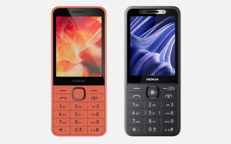 Os novos celulares básicos da Nokia trazem um botão de IA abaixo da tela