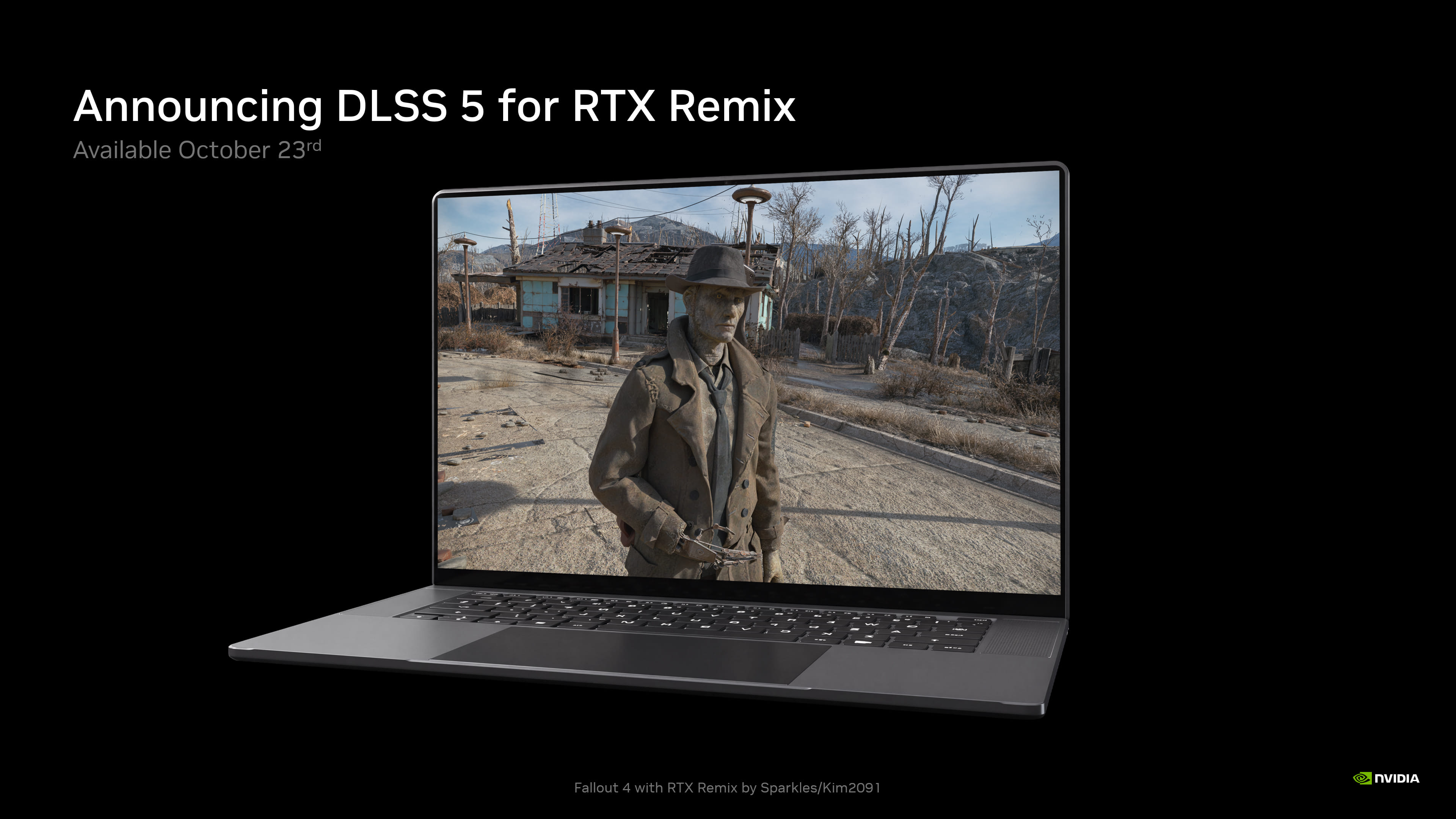 Anúncio do DLSS 5 no RTX Remix em 23 de outubro