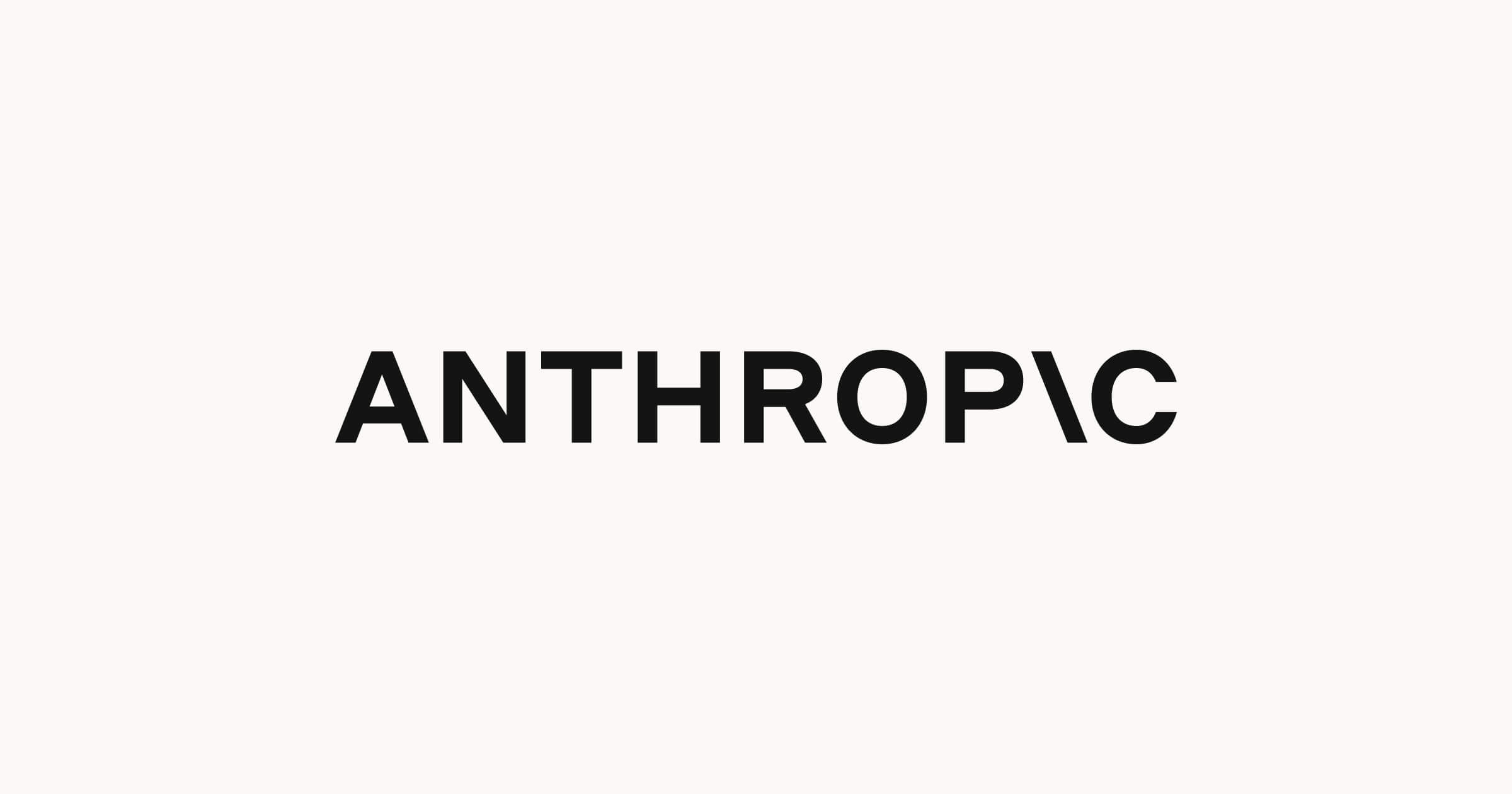 Logotipo da Anthropic