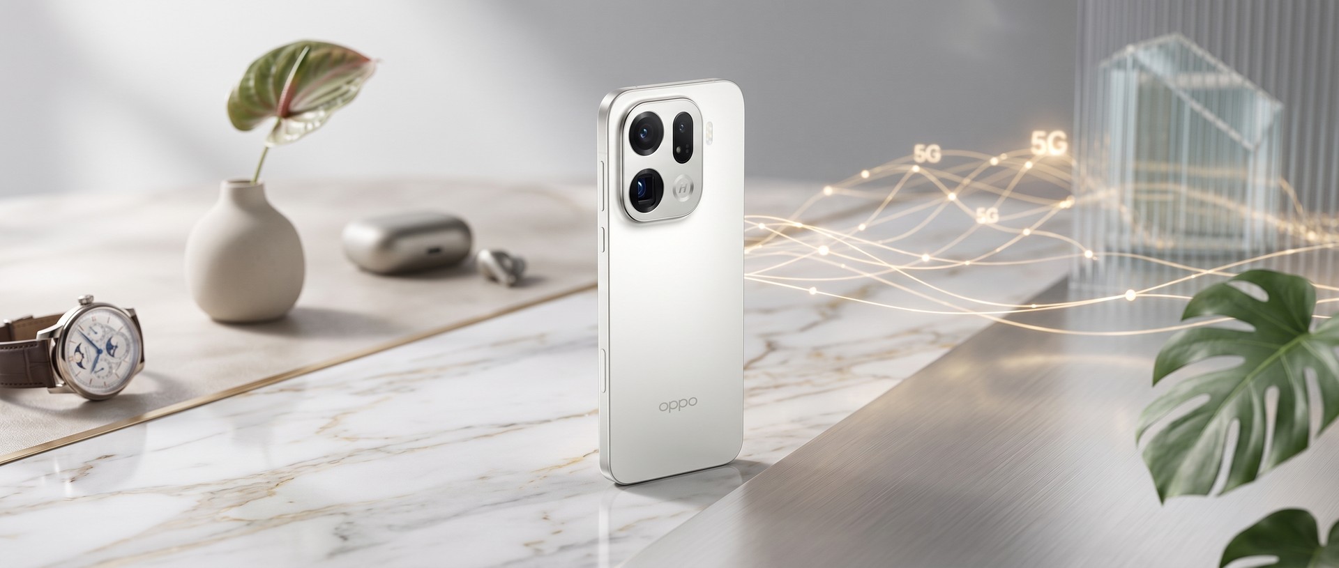 Render do OPPO Find X10 em branco