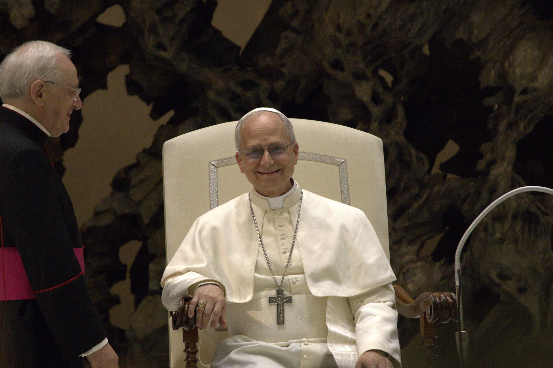 Papa Leão XIV em audiência no Vaticano