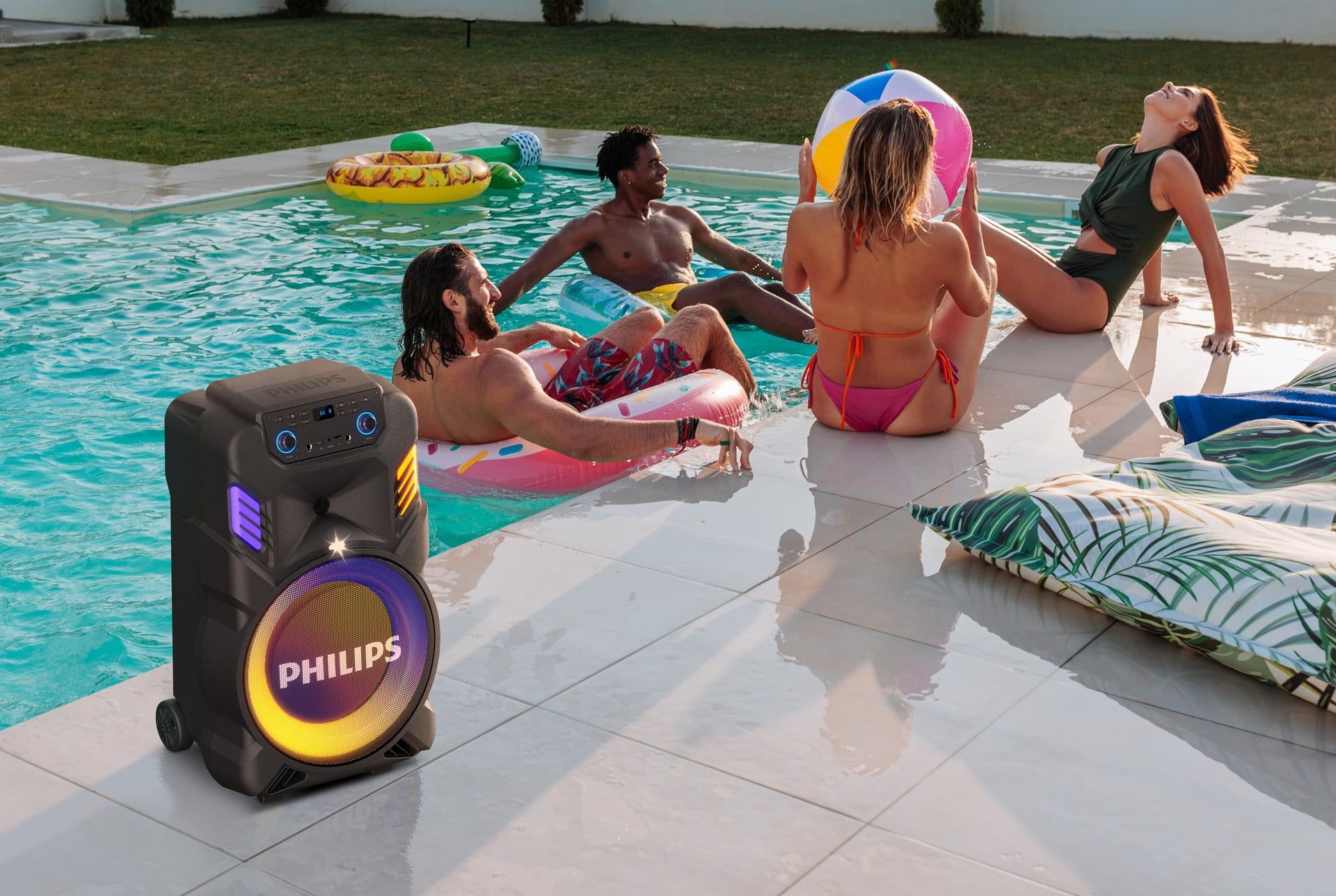 Philips Boomtrek TAX200T chega ao Brasil com rodinhas e bateria de até 8 horas