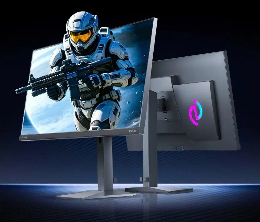 Modo triplo do Philips Evnia M4: QHD 275 Hz, Full HD 360 Hz e HD 540 Hz