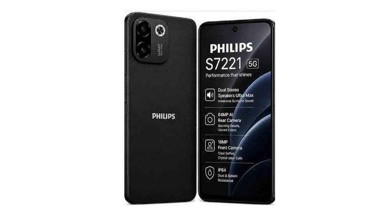 Philips volta aos celulares com o S7221 5G, de bateria de 5.700 mAh e câmera de 64 MP