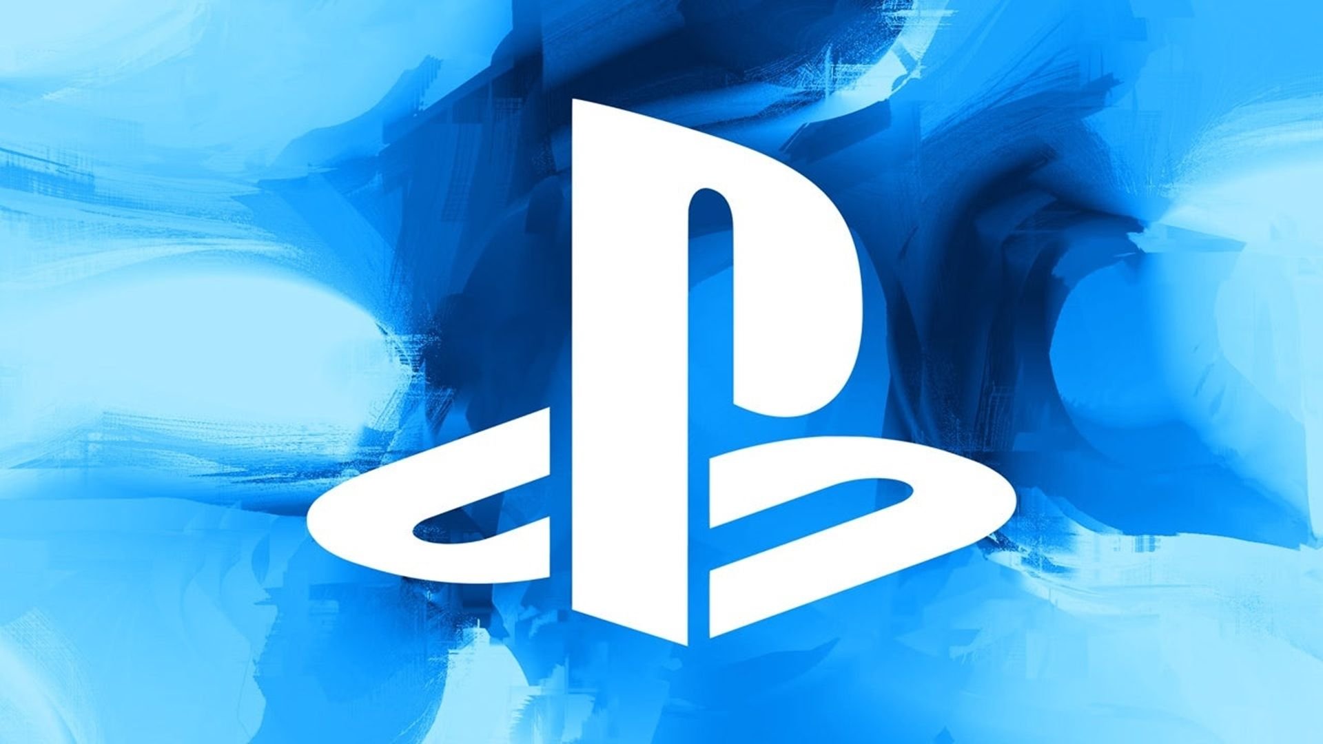 Logotipo da PlayStation sobre fundo azul
