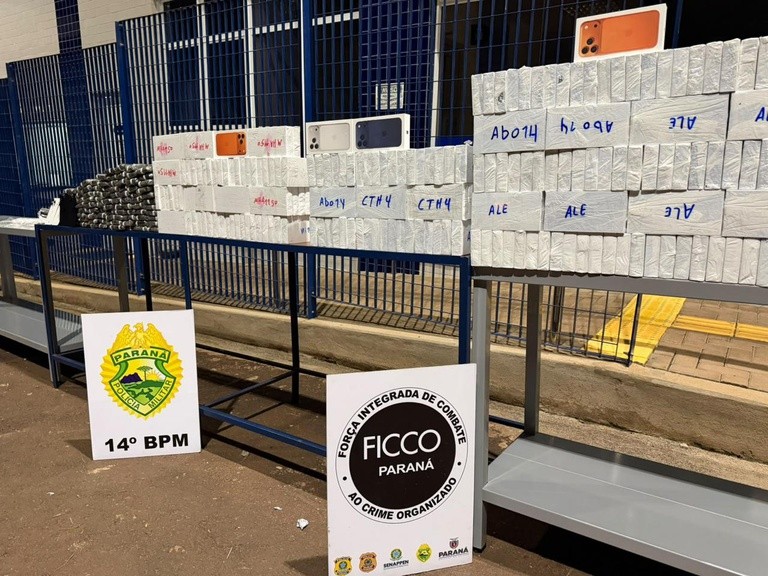 Polícia apreende 468 iPhones avaliados em R$ 2,5 milhões em Foz do Iguaçu