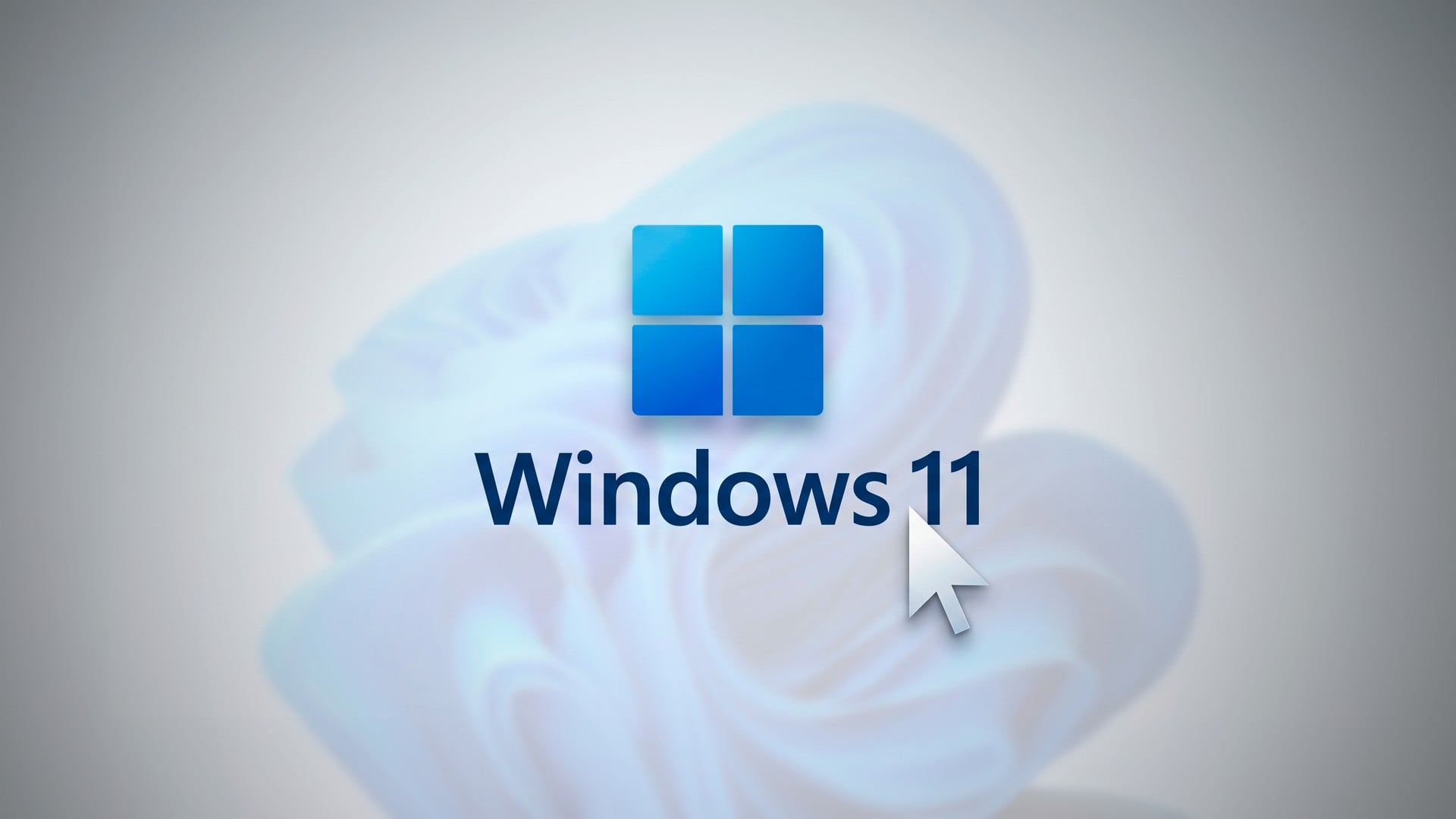 Logotipo do Windows 11 sobre fundo azul claro