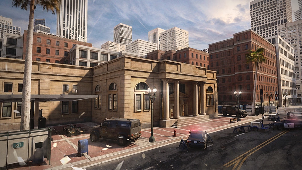 Mapa Banco no Rainbow Six Mobile