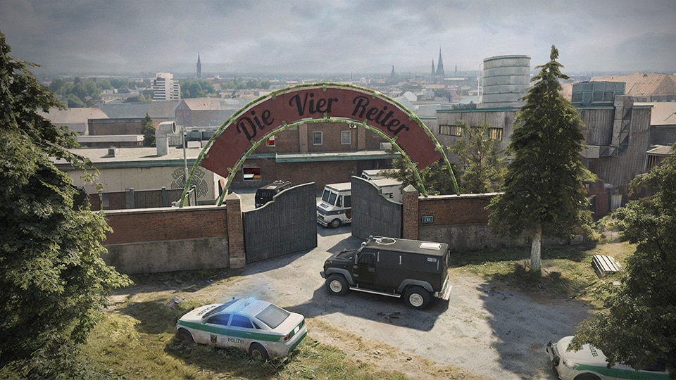 Mapa Clubhouse no Rainbow Six Mobile