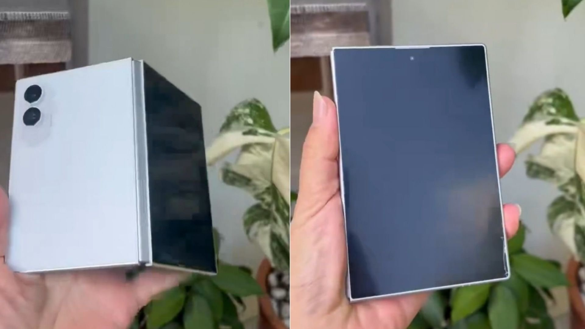 Samsung Galaxy Z Fold 8 Wide design conceito