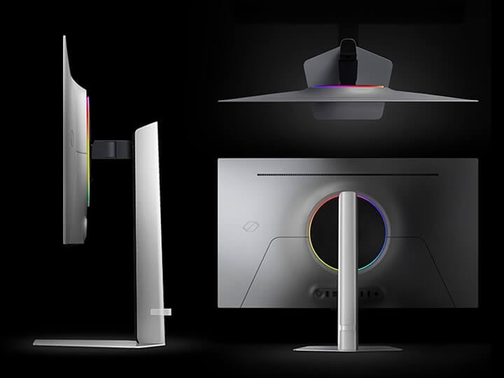 Detalhes do design do Samsung Odyssey OLED G8