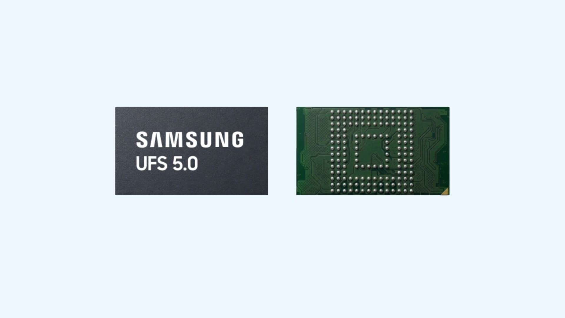 Chip de memória UFS 5.0 da Samsung
