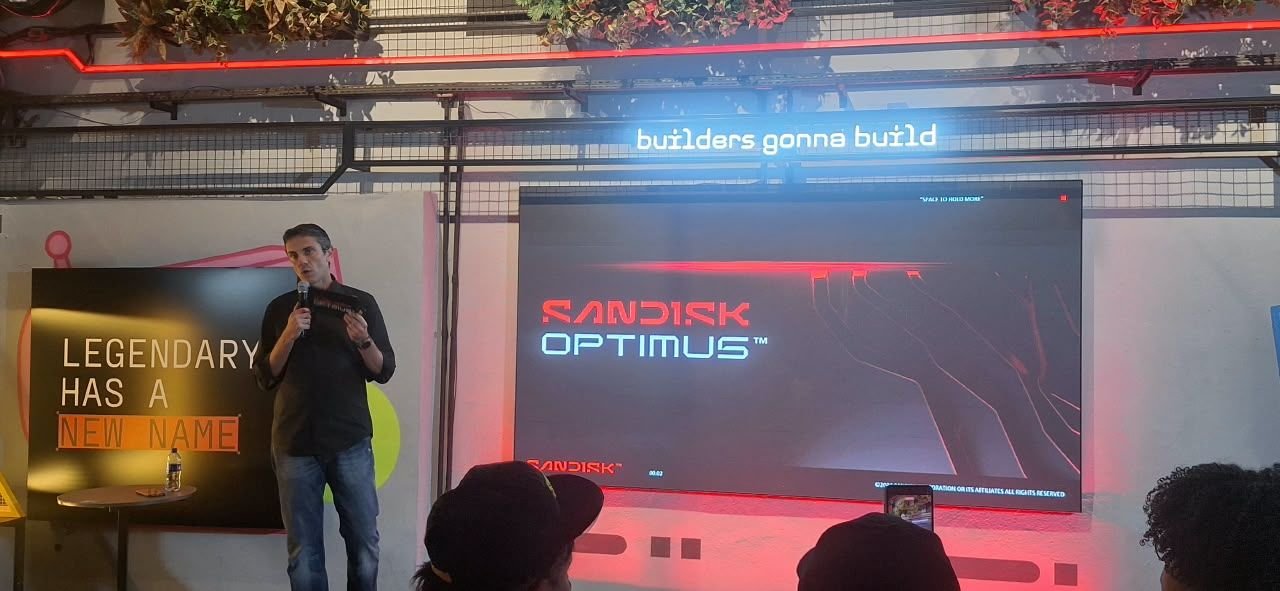 Sandisk Optimus linha completa