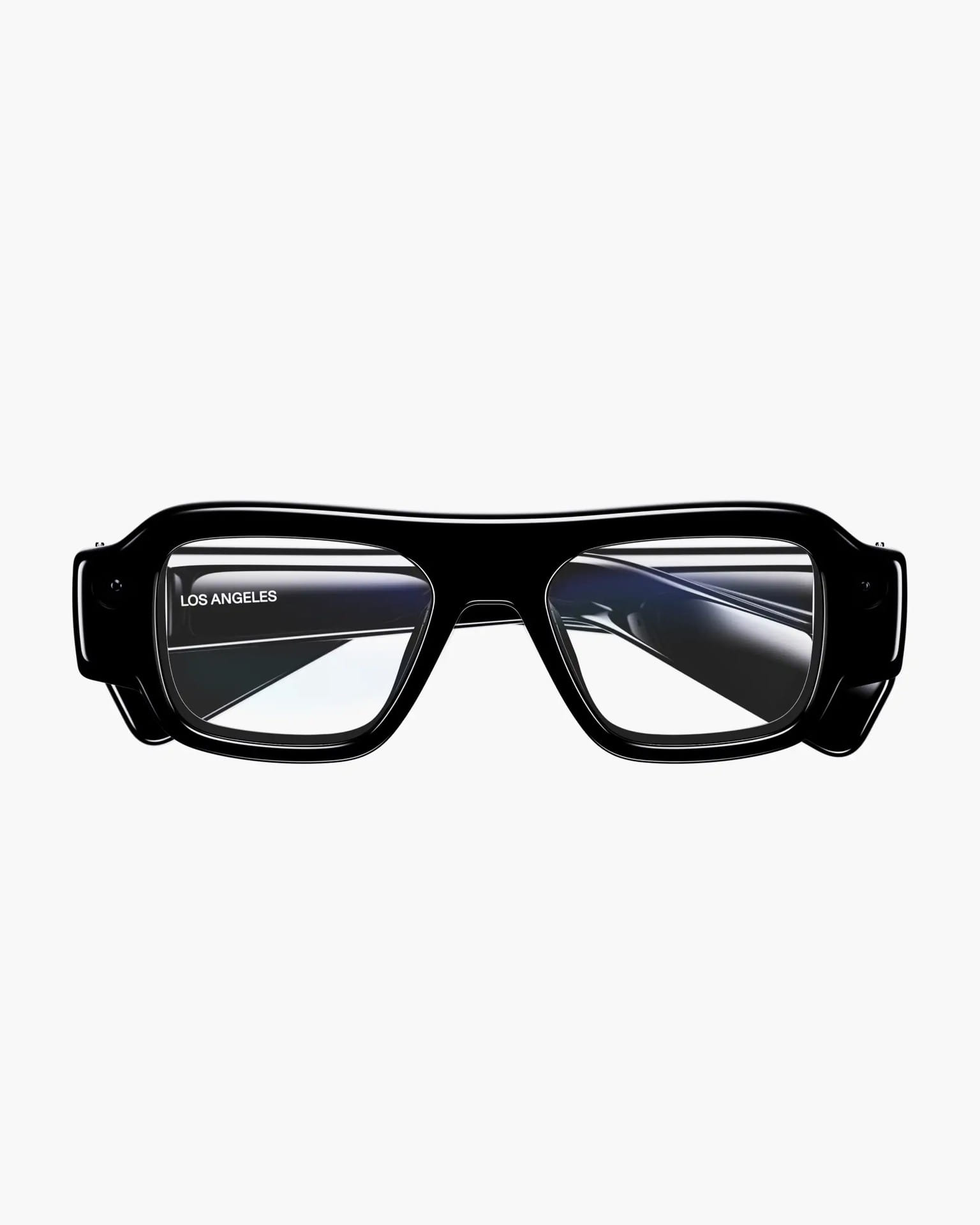 Snap Specs em vista frontal, com lentes escuras