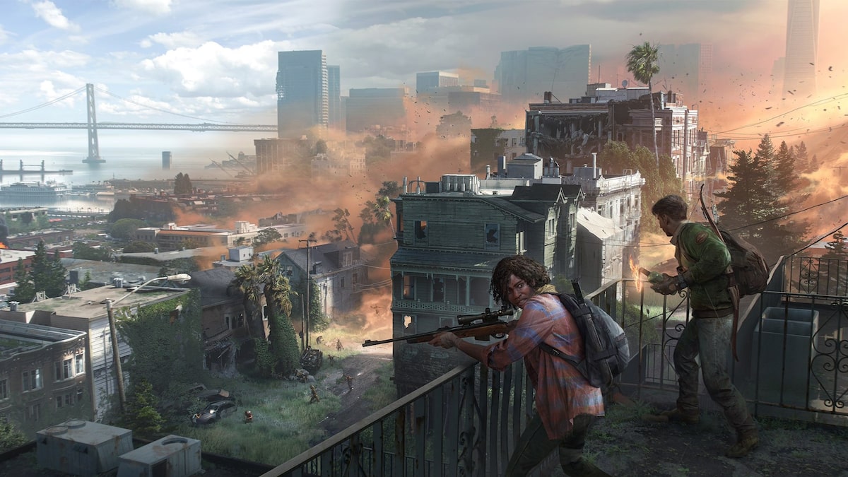 Arte conceitual oficial de The Last of Us Online, o multiplayer que a Naughty Dog cancelou em 2023