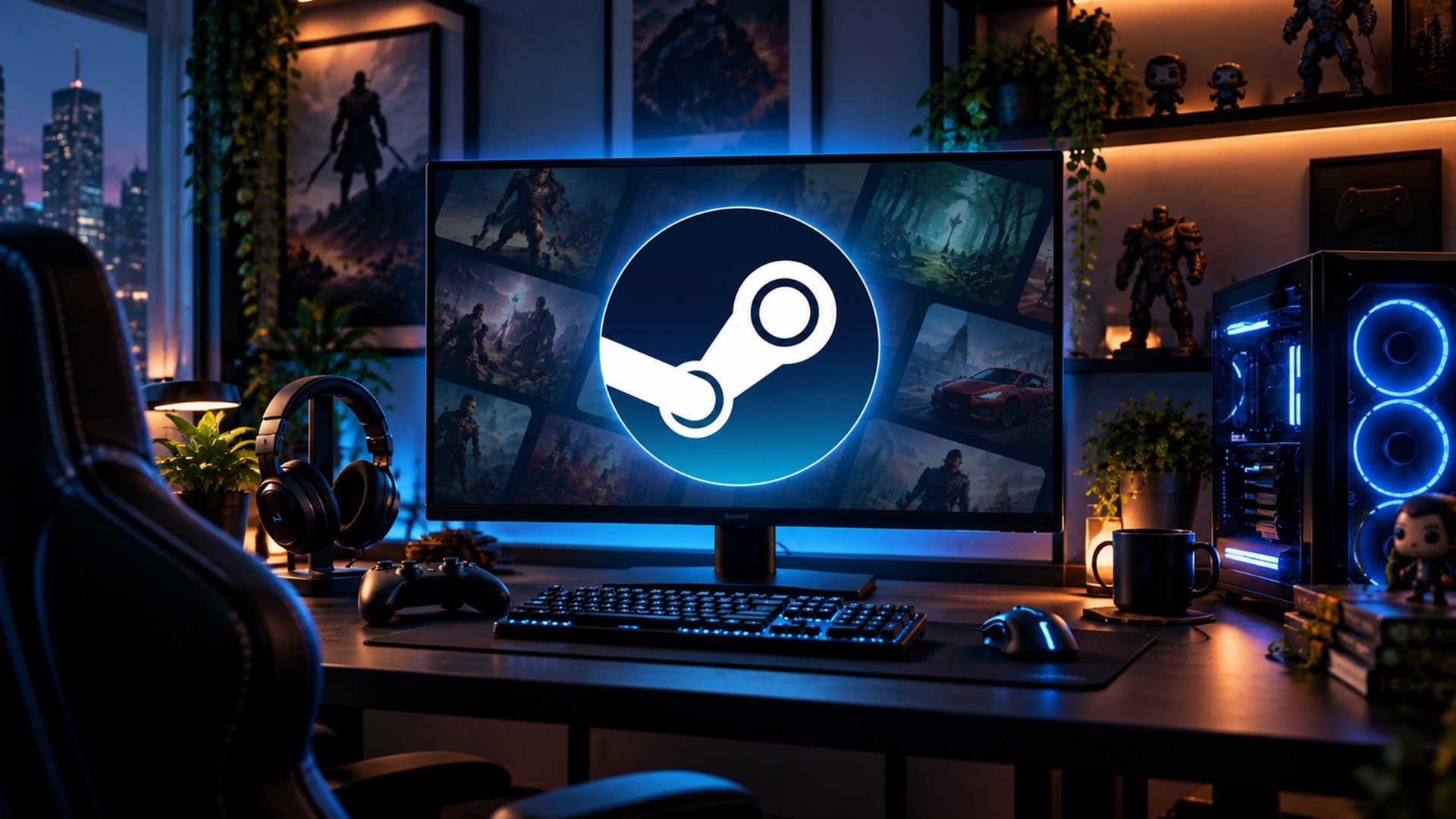 Steam testa conjuntos de conquistas que separam DLCs do jogo base e preservam o 100%