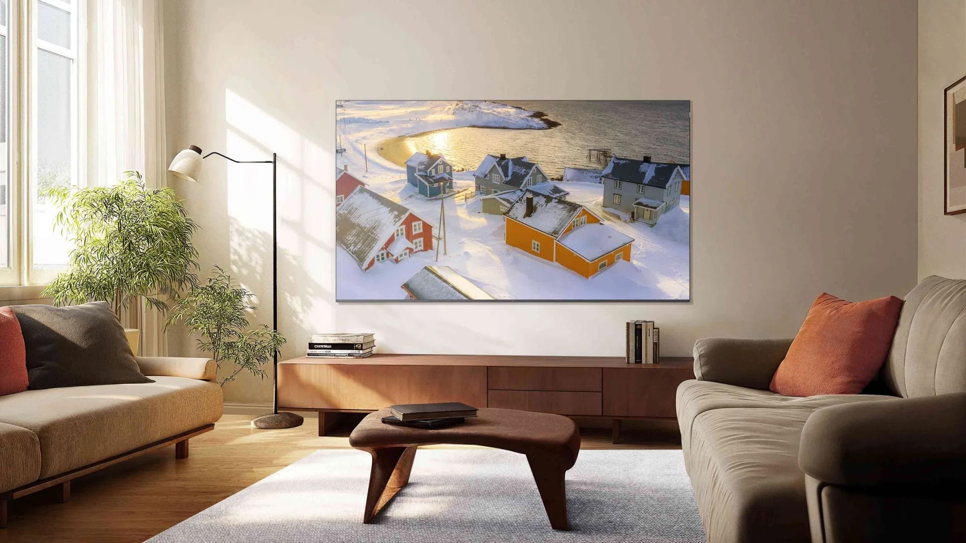 TV TCL da linha P8L com painel QD-Mini LED e design de tela ampla