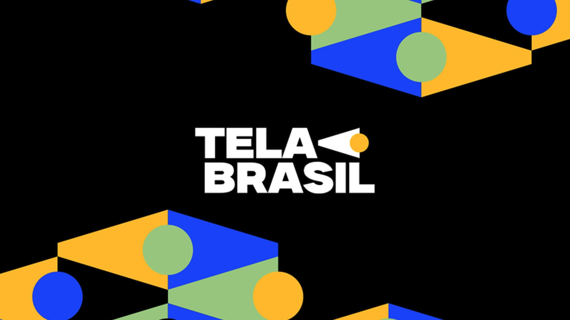 Tela de apresentação da plataforma de streaming Tela Brasil