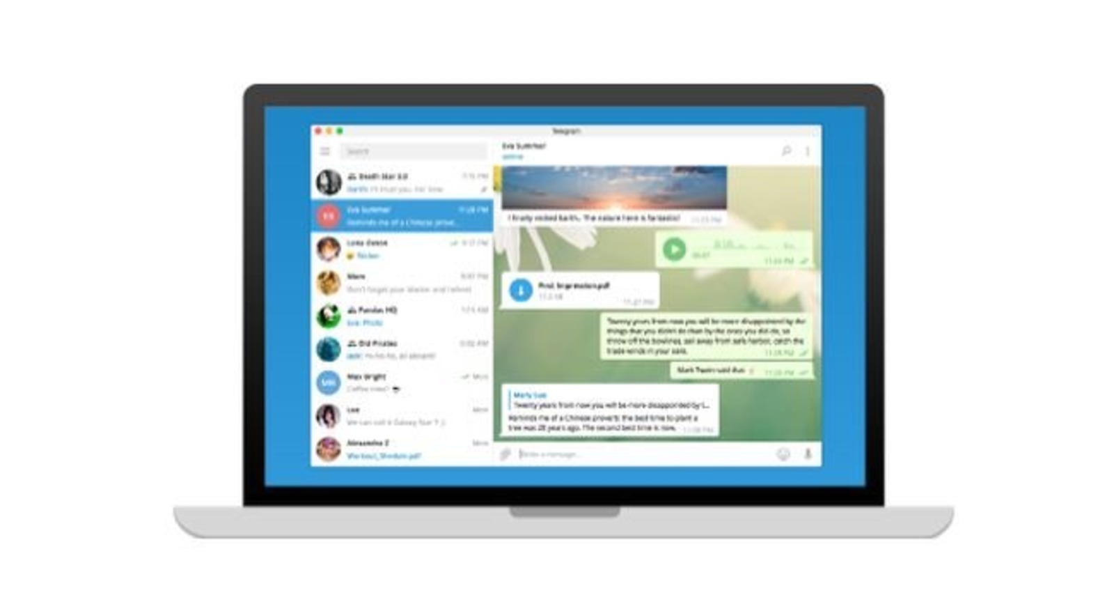 Telegram Desktop tinha falha que vazava conversas exportadas em HTML; correção veio na versão 7.0.1