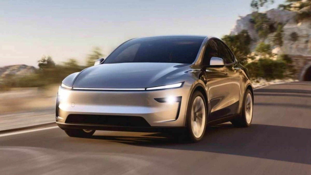 Tesla Model Y, um dos modelos homologados para Argentina e Uruguai