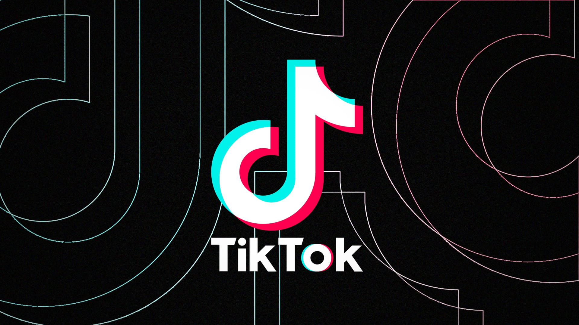 Aplicativo TikTok aberto em um celular