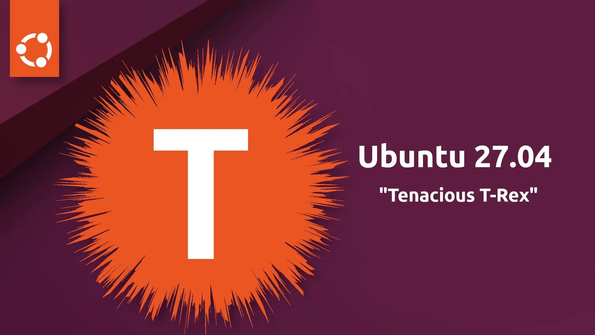 Ubuntu 27.04 ganha nome Tenacious T-Rex e previsão para abril