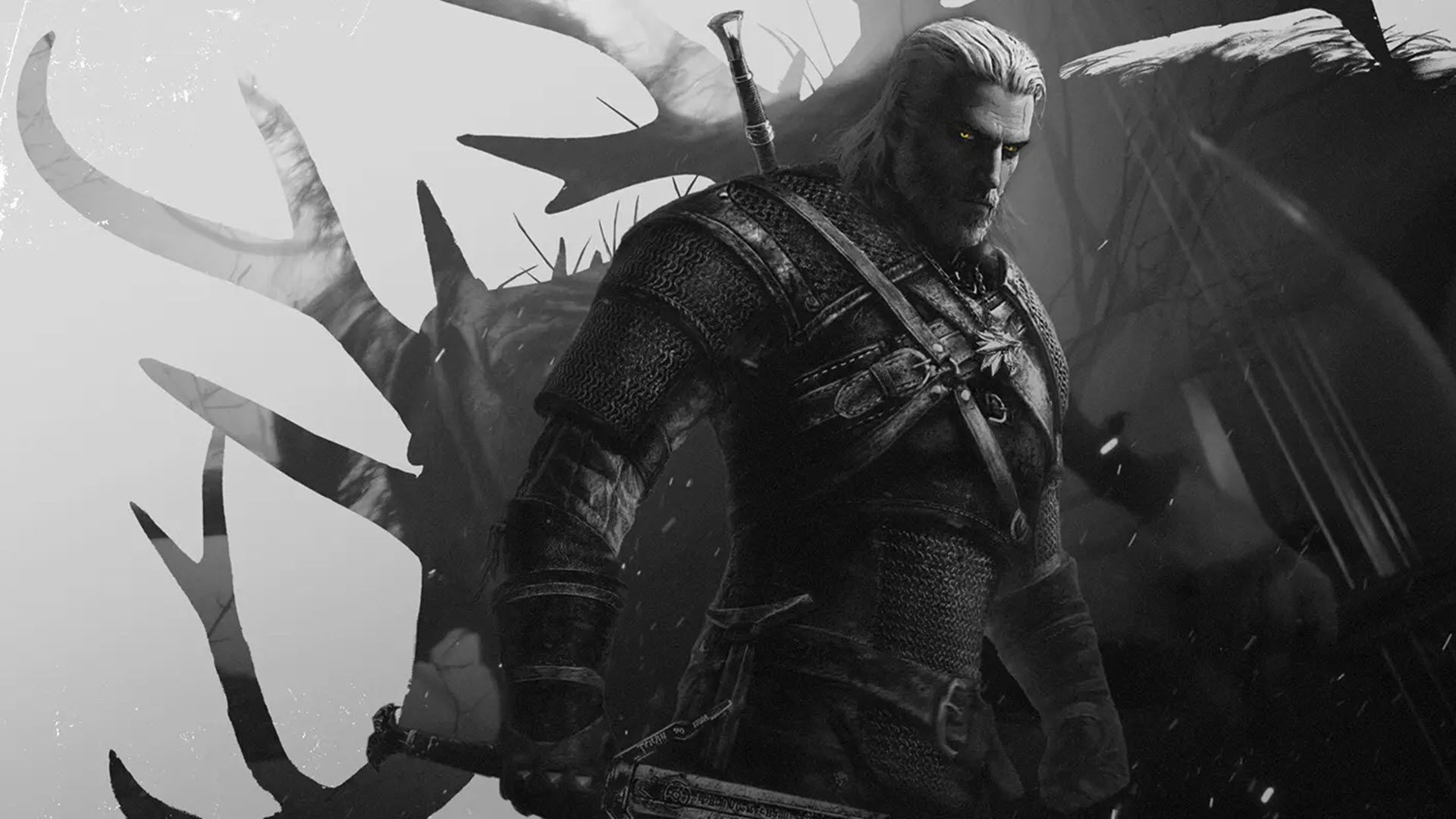 Geralt em cena de Songs of the Past