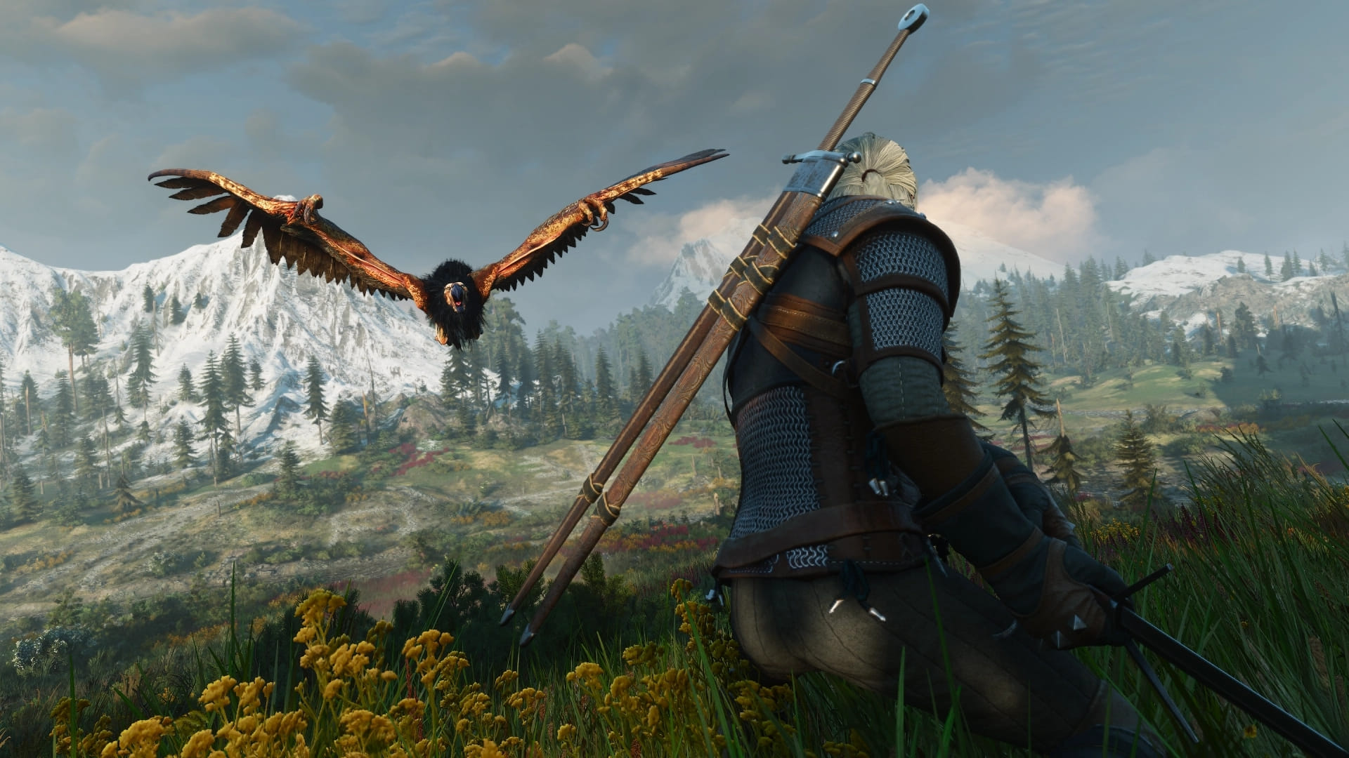 Cena de The Witcher 3 divulgada pela CD Projekt Red na página do remaster na Battle.net