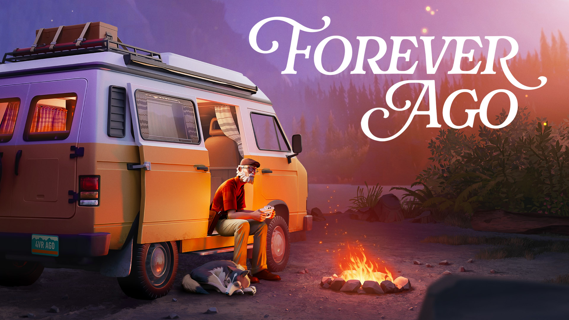 Arte de Forever Ago, aventura que chega ao serviço em 8 de outubro