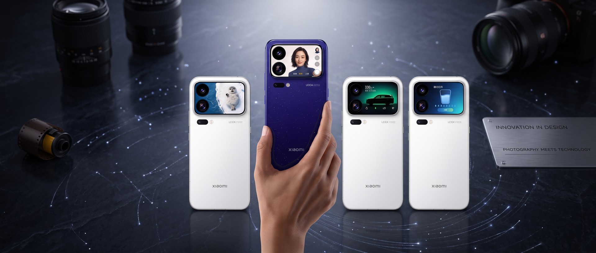 Xiaomi 18 Pro e 18 Pro Max são lançados na China com duas câmeras de 200 MP, tela traseira e bateria de até 8.500 mAh