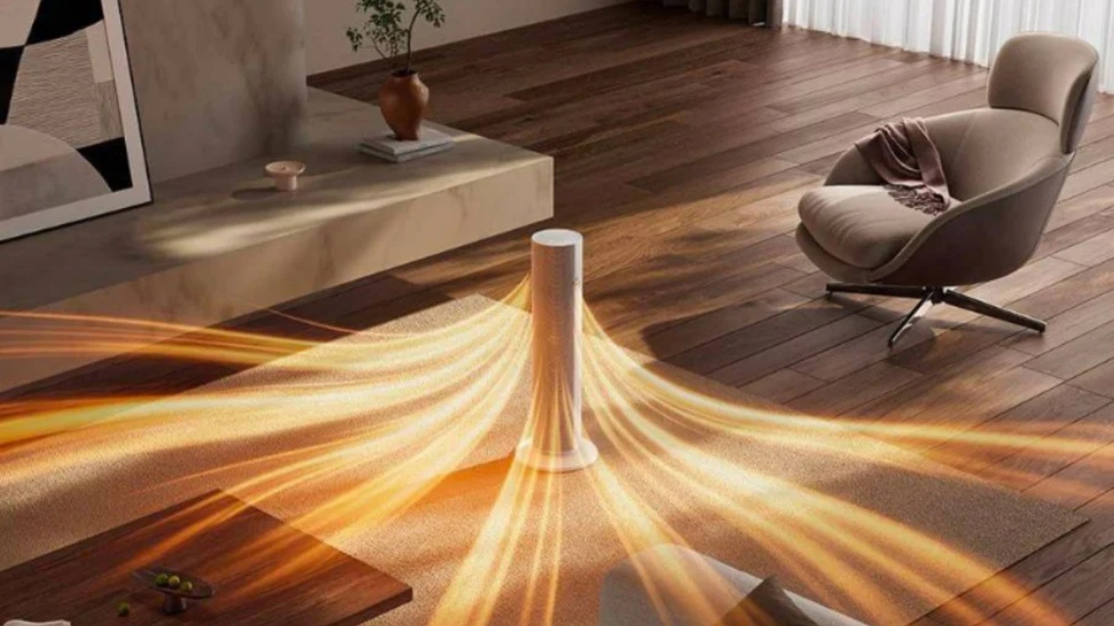 Xiaomi Mijia Graphene Heater Pro: aquecedor de torre esquenta em 3 segundos e custa 349 yuans