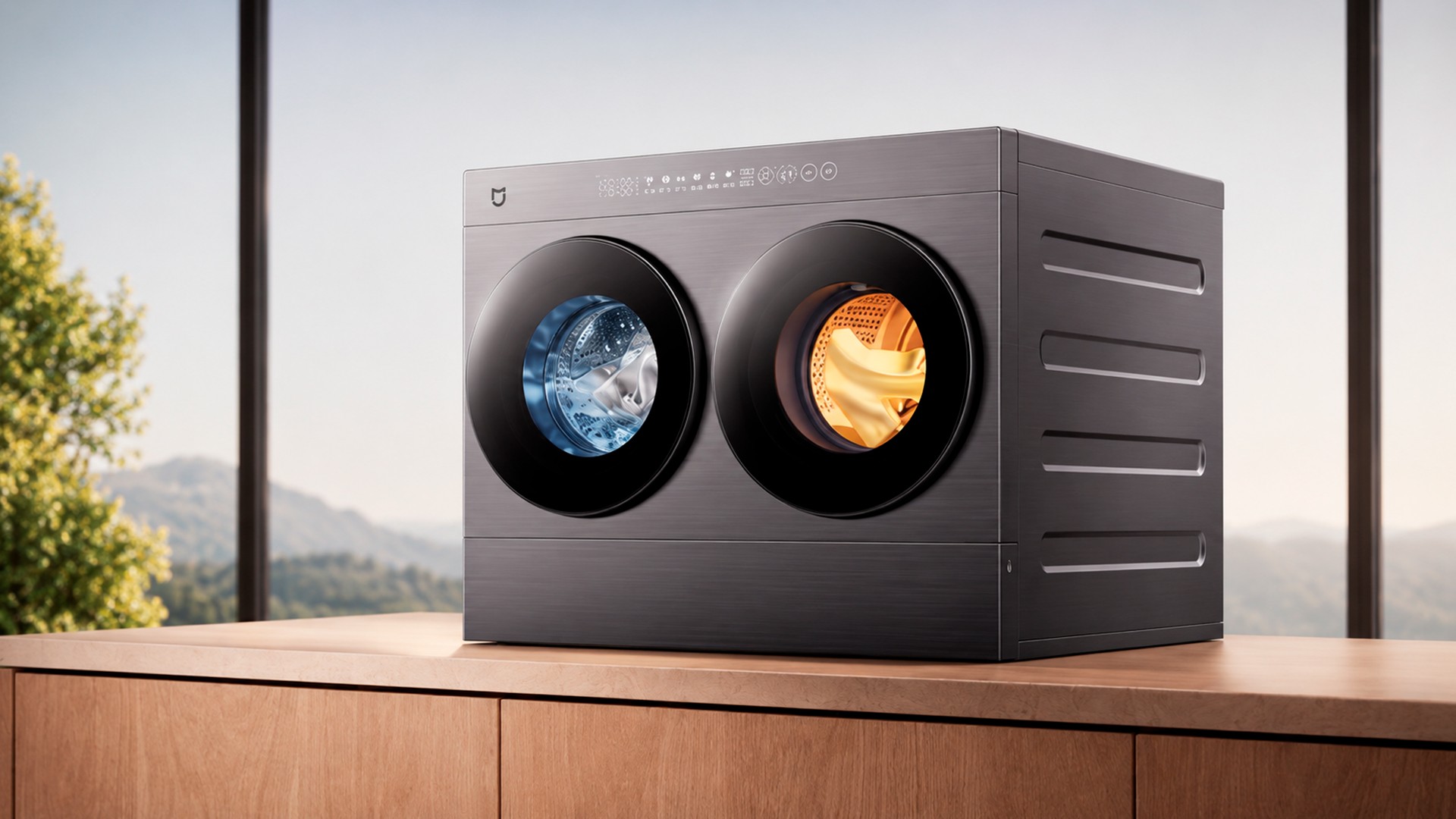 Xiaomi lança lava e seca de 5 kg com dois tambores e ciclo de 40 minutos