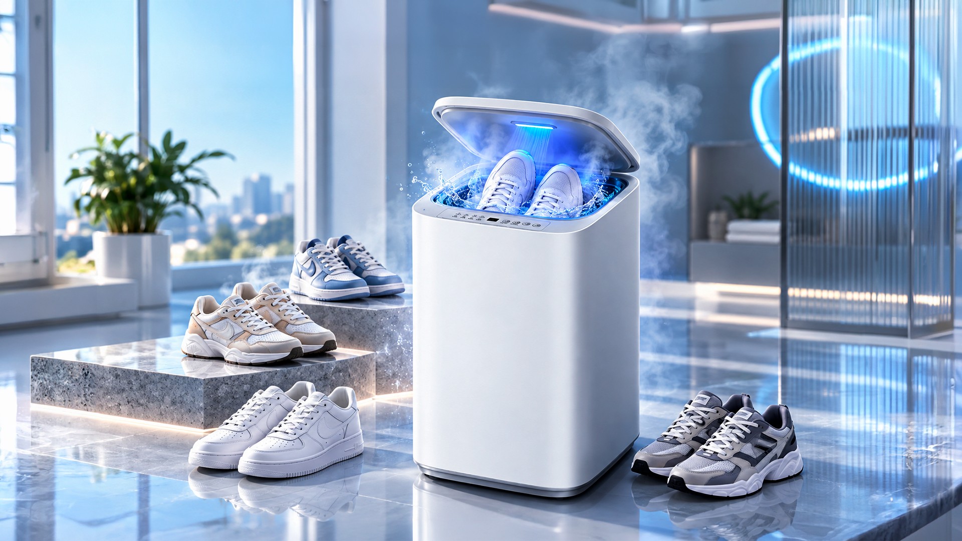 Xiaomi Mijia Shoe Washer 3KG: máquina lava e esteriliza até 4 pares de tênis por vez
