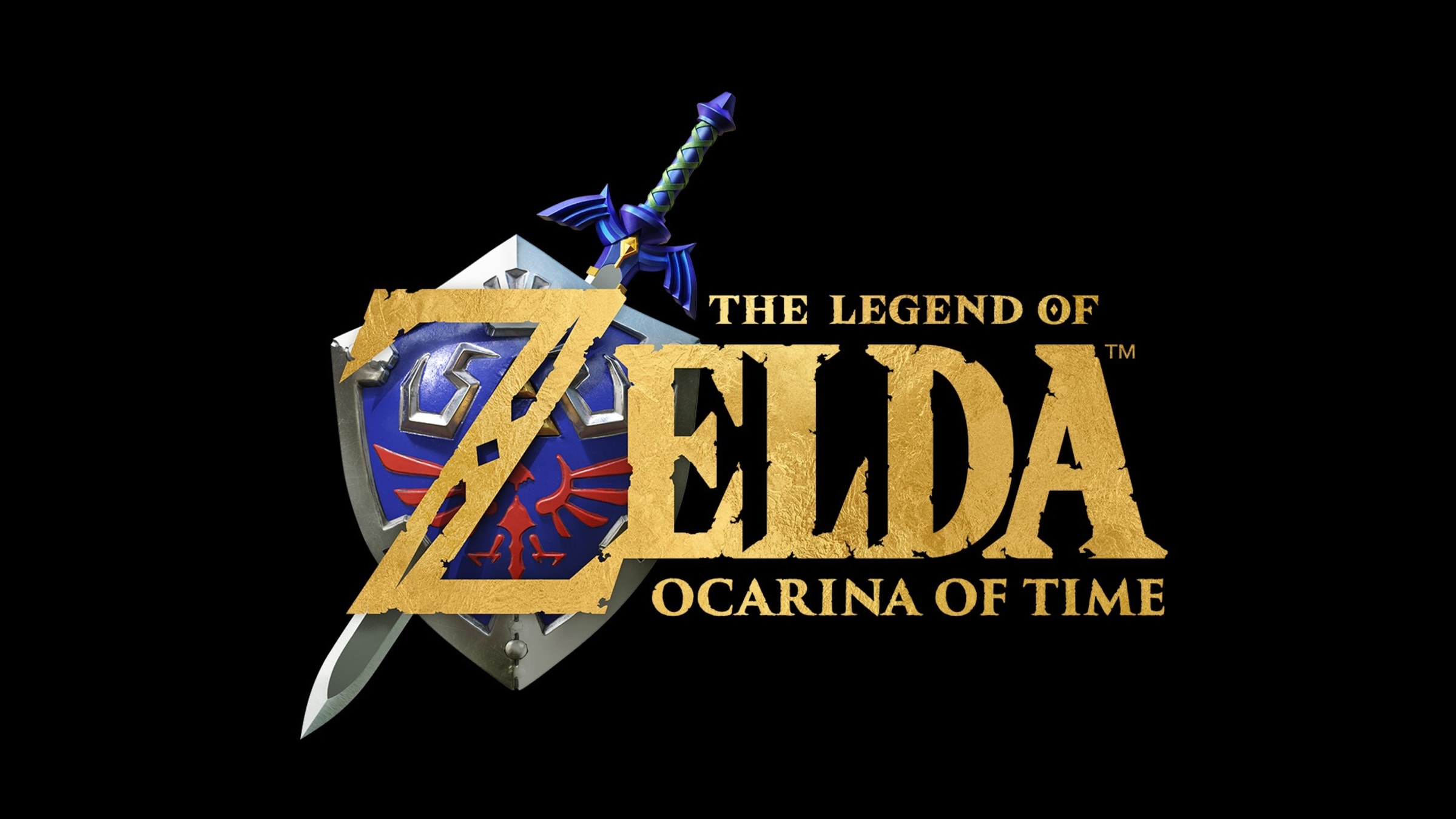 Logo oficial de The Legend of Zelda: Ocarina of Time para Nintendo Switch 2