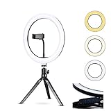 Ring Light Tripé de Mesa 10W