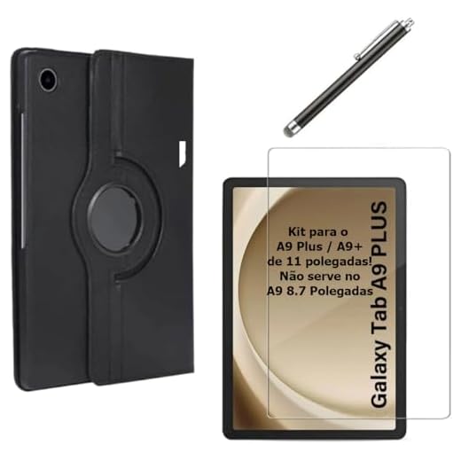 Kit capa para Samsung Galaxy Tab A9+ 11