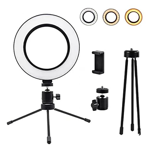 Ring Light de Mesa