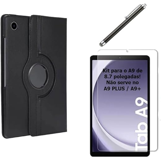Kit capa para Samsung Galaxy Tab A9 8,7