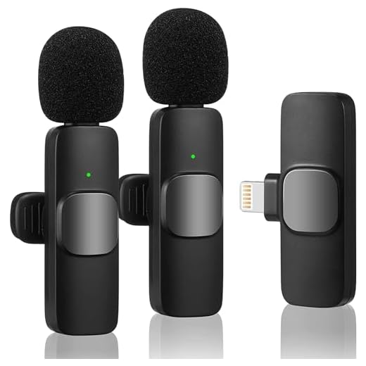 Par microfone de lapela sem fio (iPhone e iPad) | Melhores Tech