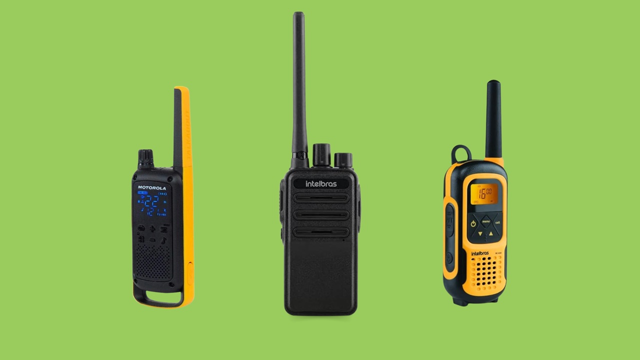 Melhor rádio comunicador: 10 opções para trabalho e lazer