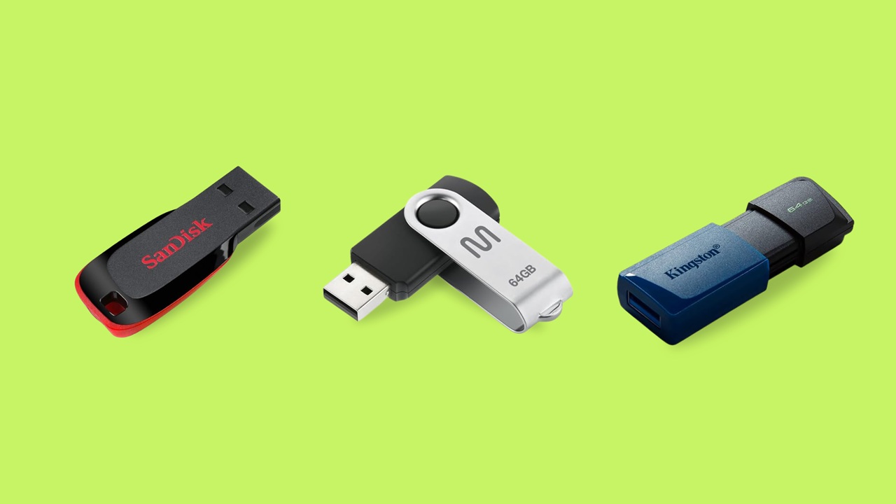 Os 10 melhores pendrives para guardar seus arquivos